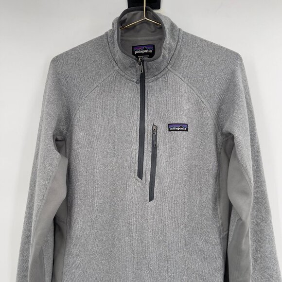 Patagonia Men’s Medium Gray 1/4 Zip Fleece Pullover - Picture 2 of 11